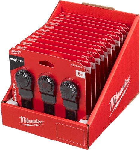 Afbeelding laden in galerijviewer, Milwaukee accessoires omt starlock | hout bladenset | 5-delig - 48906114