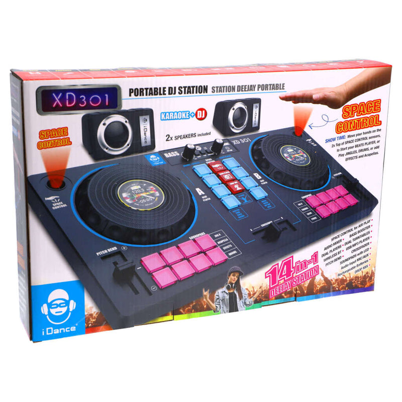 Load image into Gallery viewer, IDance IDance XD 301 DJ Mixer met 2 Speakers