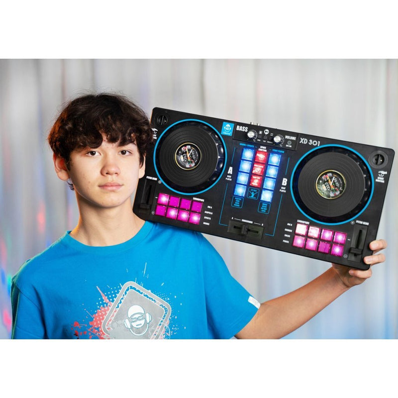 Load image into Gallery viewer, IDance IDance XD 301 DJ Mixer met 2 Speakers