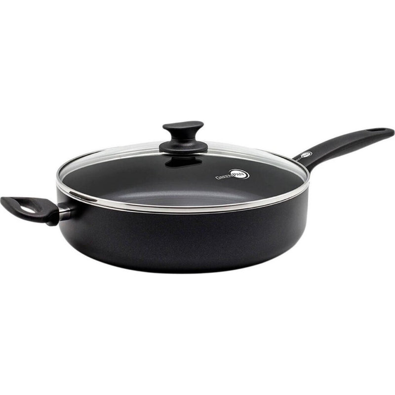 Load image into Gallery viewer, GreenPan GreenPan Cambridge Keramische Hapjespan + Deksel 28 cm Zwart