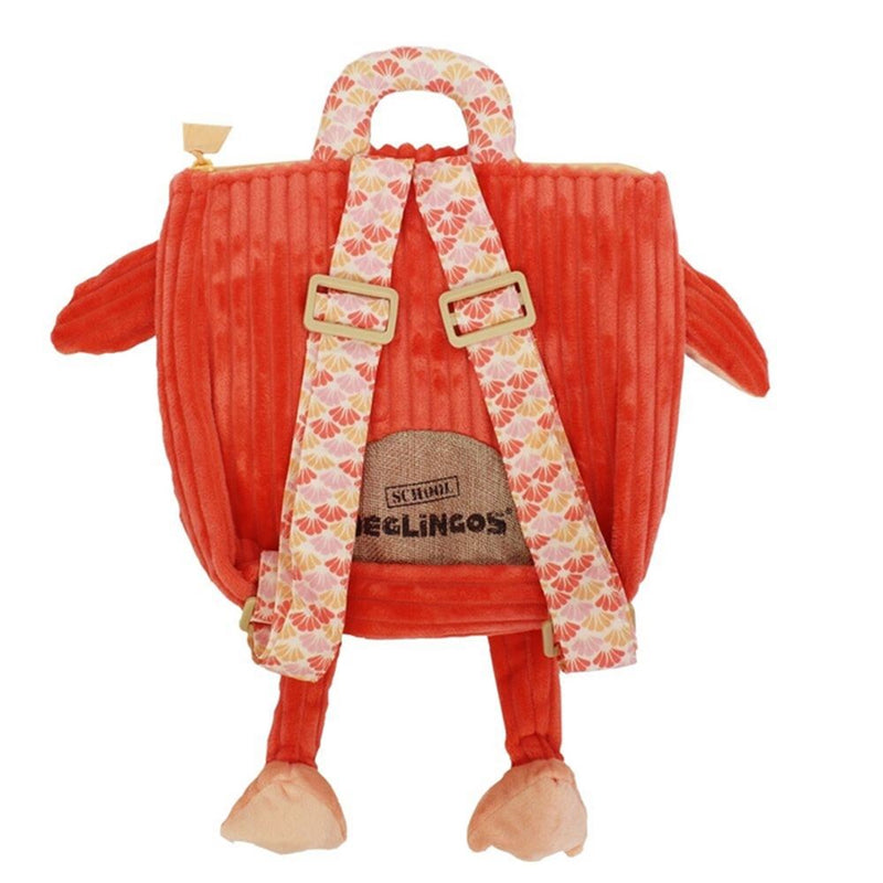 Afbeelding laden in galerijviewer, Rugtas, de flamingo 25 x 25 cm