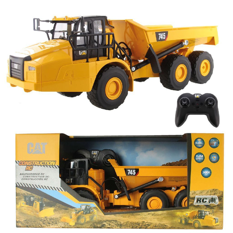 Load image into Gallery viewer, Carrera 1:24 RC CAT 745 kiepwagen