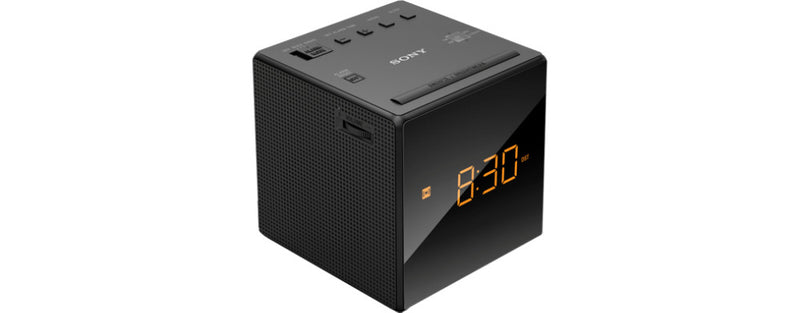 Load image into Gallery viewer, Sony icfc1b.ced klokradio 100 mw zwart