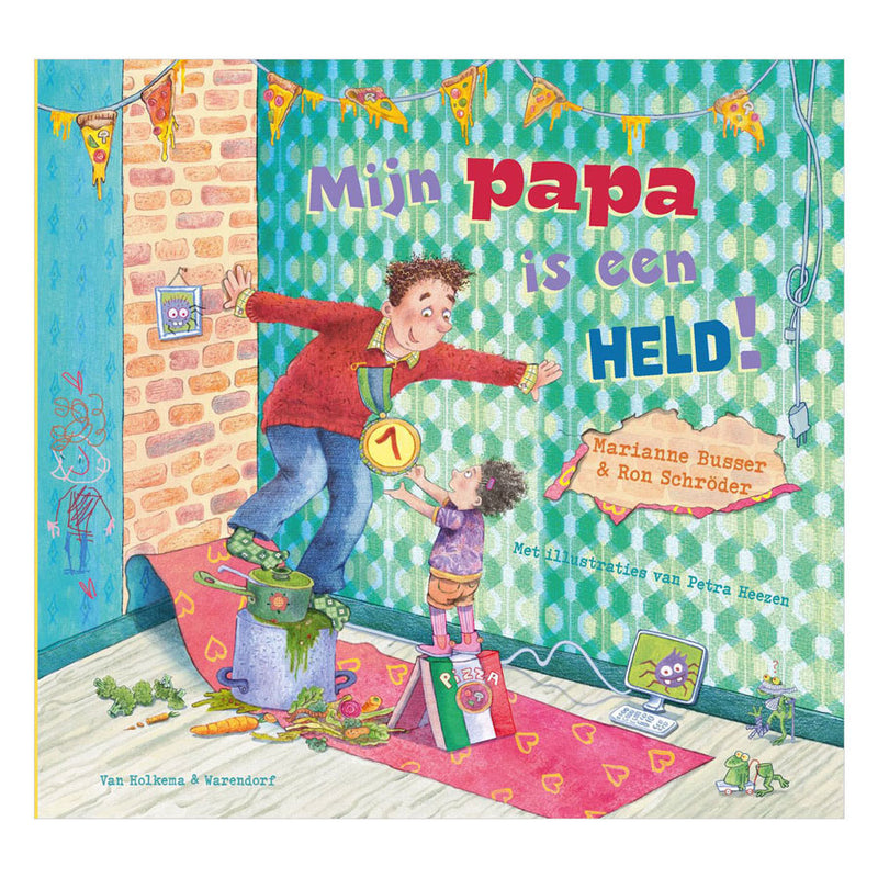 Afbeelding laden in galerijviewer, Centraal boekhuis mijn papa is een held!