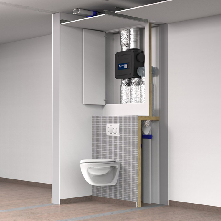 Afbeelding laden in galerijviewer, Renson 1074428 - kit healthbox go met ventielenunit + 3xaeroo + 3x adaptorring | 1 stuks