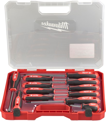 Load image into Gallery viewer, Milwaukee accessoires tri-lobe schroevendraaier set 4 - 12pc - 4932472003