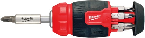 Load image into Gallery viewer, Milwaukee accessoires schroevendraaier multi-bit 8 in 1 compact - 4932492807