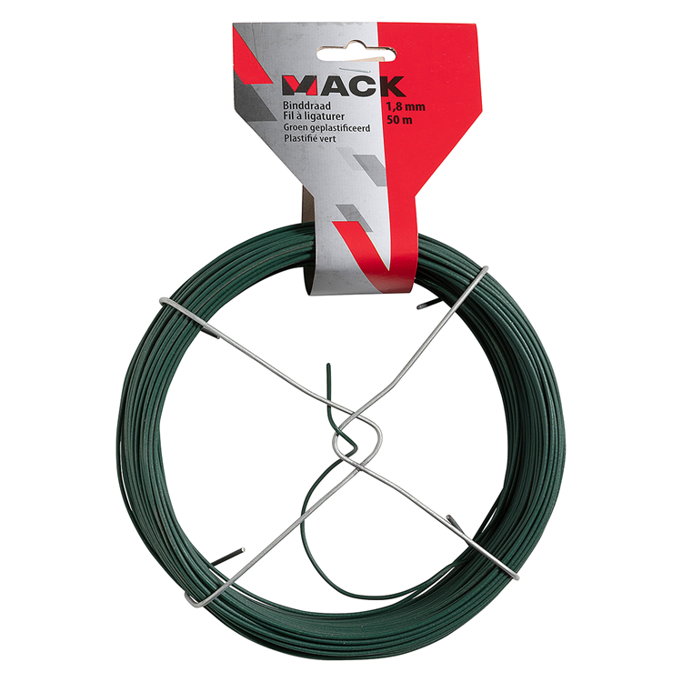 Afbeelding laden in galerijviewer, Mack 1072408 - binddraad groen geplast. 1,8mm 50m type 12 | 5 stuks