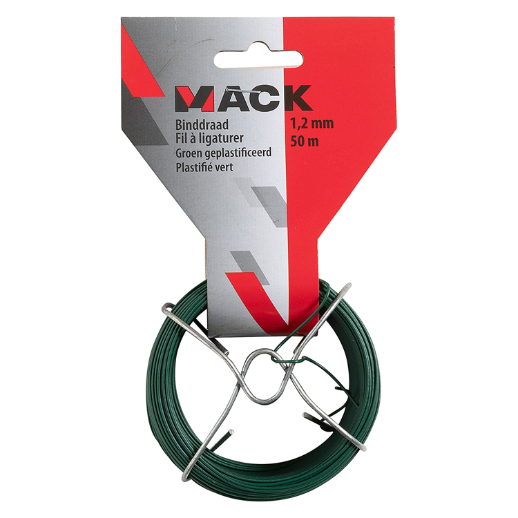 Chargez l'image dans la visionneuse de la galerie, Mack 1072130 - binddraad groen geplast. 1,2mm 50m type 2 7 | 5 stuks