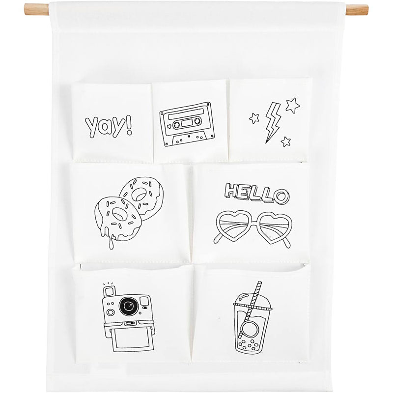 Load image into Gallery viewer, Creativ company hangende organizer wit