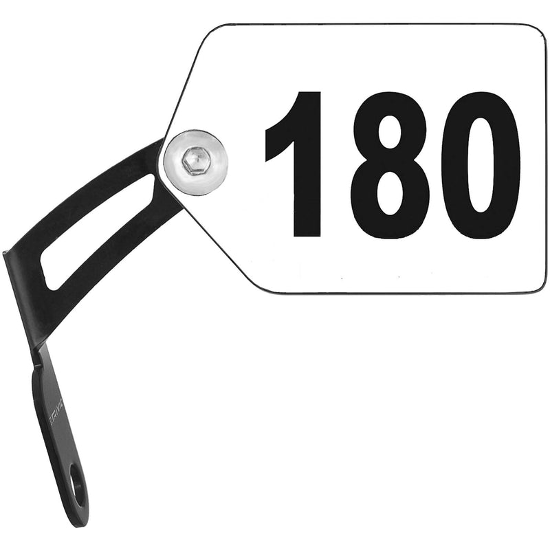 Load image into Gallery viewer, Trivio - kaderplaathouder aluminium zwart