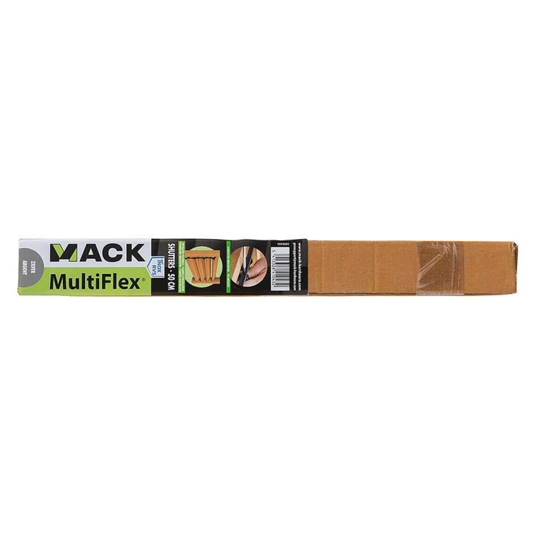 Afbeelding laden in galerijviewer, Mack 1074591 - multiflex shutters 50 cm rvs | 2 stuks