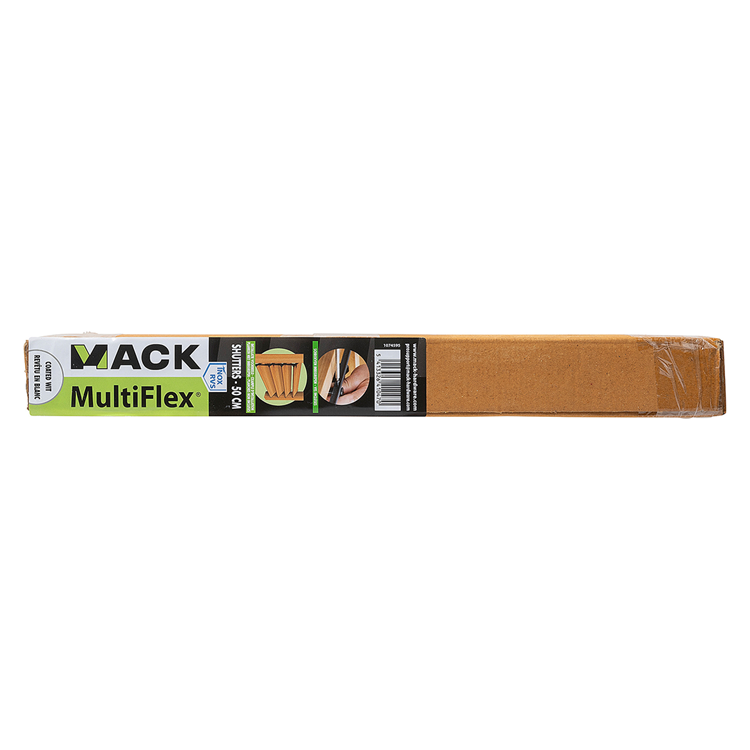 Afbeelding laden in galerijviewer, Mack 1074595 - multiflex shutters 50 cm rvs wit gecoat | 2 stuks