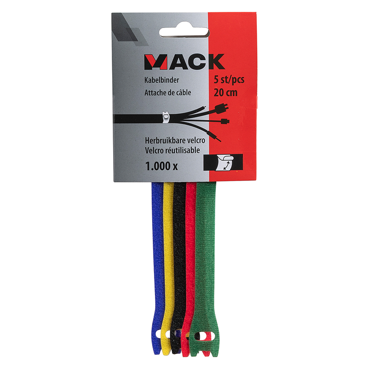 Chargez l'image dans la visionneuse de la galerie, Mack 1072137 - kabelbinder 5st 12mm 20cm | 5 stuks