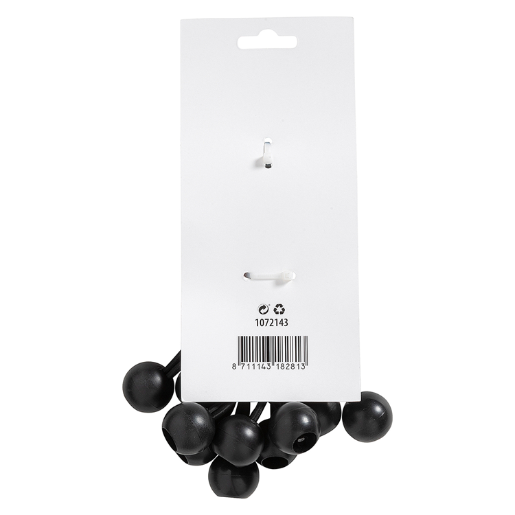 ギャラリービューアに画像をロードする, Mack 1072143 - bungee ball 10st koordlengte 30 cm | 8 stuks