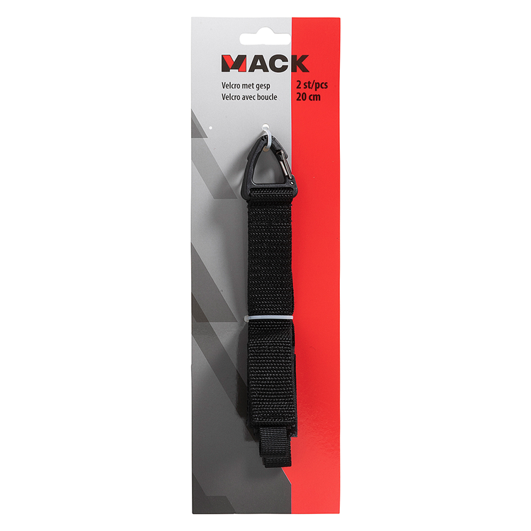 Afbeelding laden in galerijviewer, Mack 1072144 - velcro met gesp 2st 20cm | 5 stuks