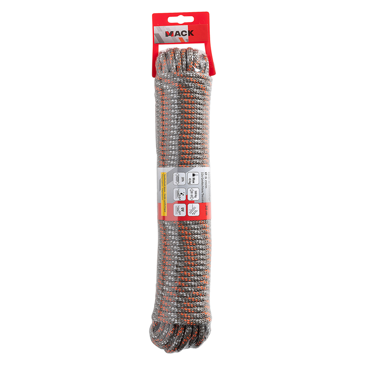 Afbeelding laden in galerijviewer, Mack 1072115 - pp 32 x gevlochten camouflage 6mm 30m | 5 stuks
