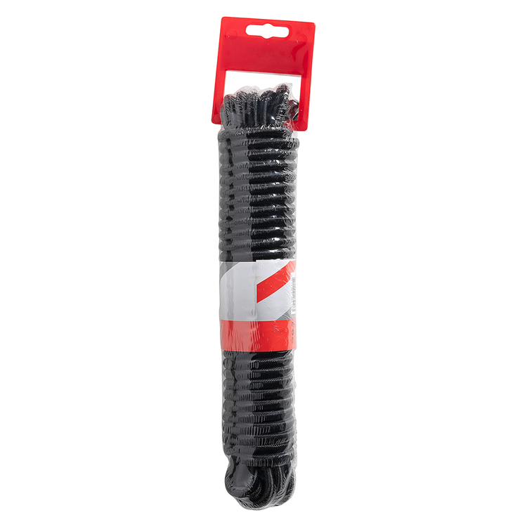 Afbeelding laden in galerijviewer, Mack 1072120 - elastiektouw zwart streng 8mm 10m | 5 stuks