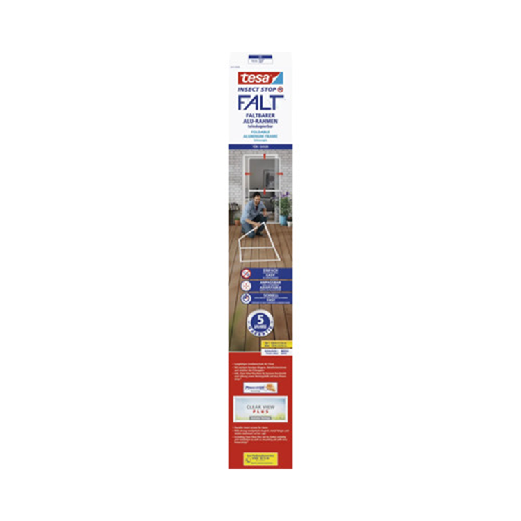 Afbeelding laden in galerijviewer, Tesa 1074280 - alu door white | 1 stuks