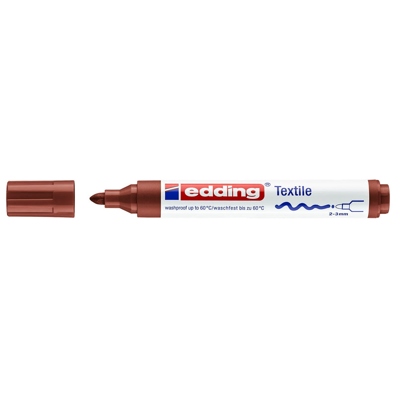 Load image into Gallery viewer, Edding 4500 • textielmarker 2-3mm bruin