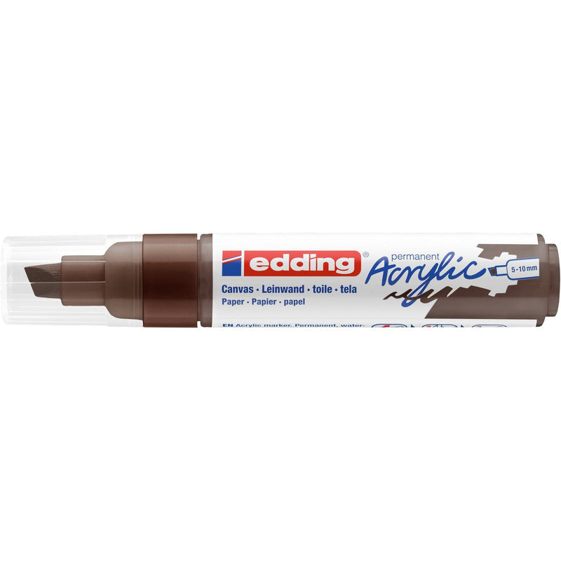 Load image into Gallery viewer, Edding 5000 • acrylmarker breed chocoladebruin