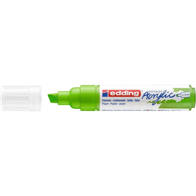 Load image into Gallery viewer, Edding 5000 • acrylmarker breed geelgroen
