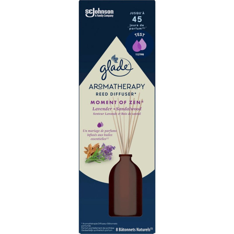 Load image into Gallery viewer, Overige merken glade aromatherapy moment of zen geurstokjes lavender sandalwood 80 ml