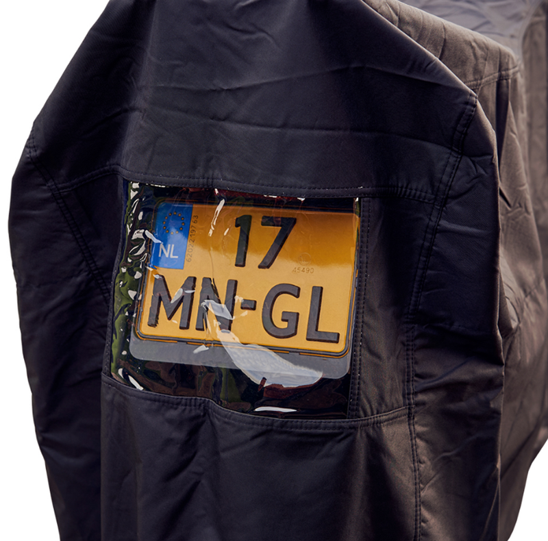 Load image into Gallery viewer, Ds covers motorhoes alfa topcase - xxlarge - met kentekenvenster