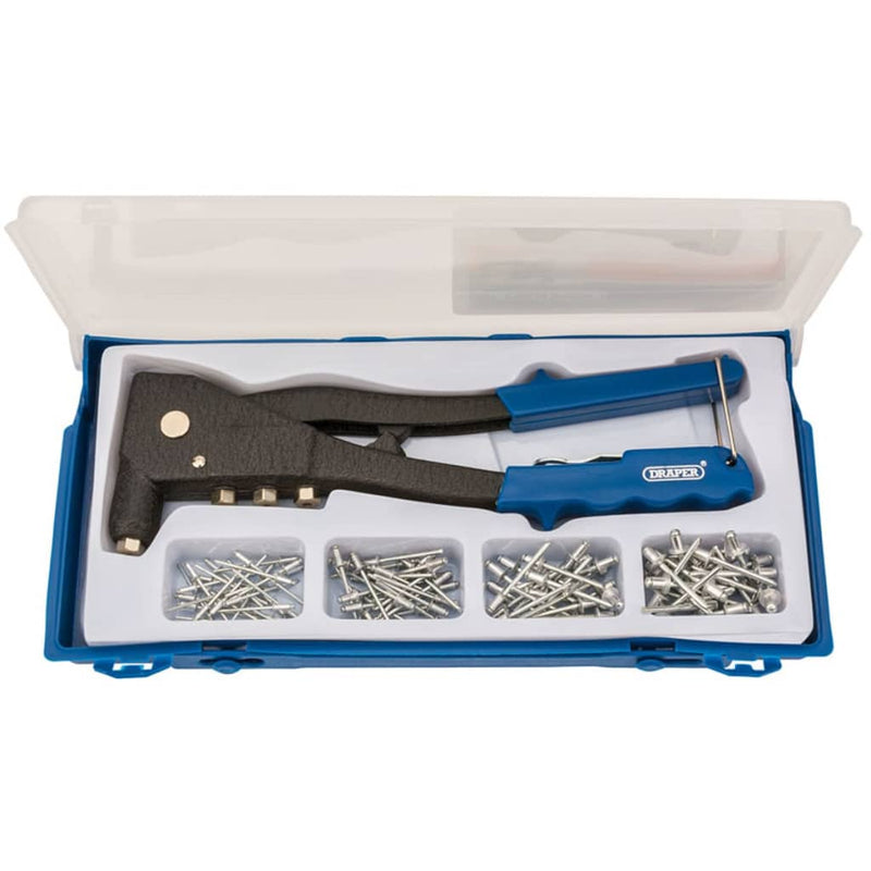 Load image into Gallery viewer, Draper Tools Draper Tools Klinknagel pistool set blauw 27843