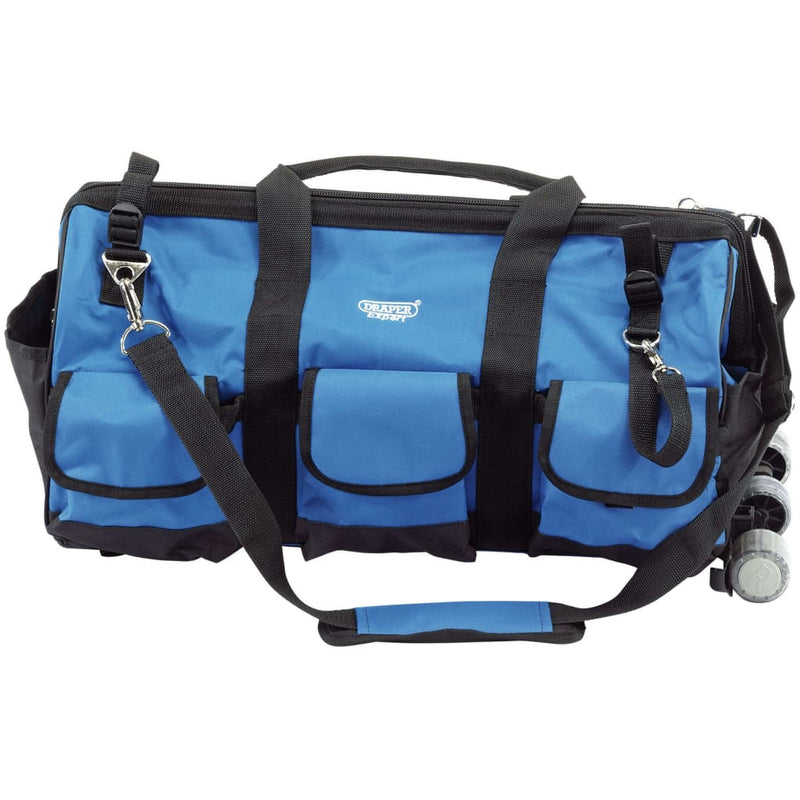 Load image into Gallery viewer, Draper tools draper tools gereedschapstas rollend 58 l 60x30x35 cm blauw en zwart