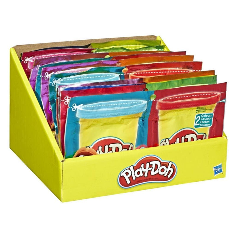 Load image into Gallery viewer, Play-doh grab and go compound bag + 2 kleuren klei