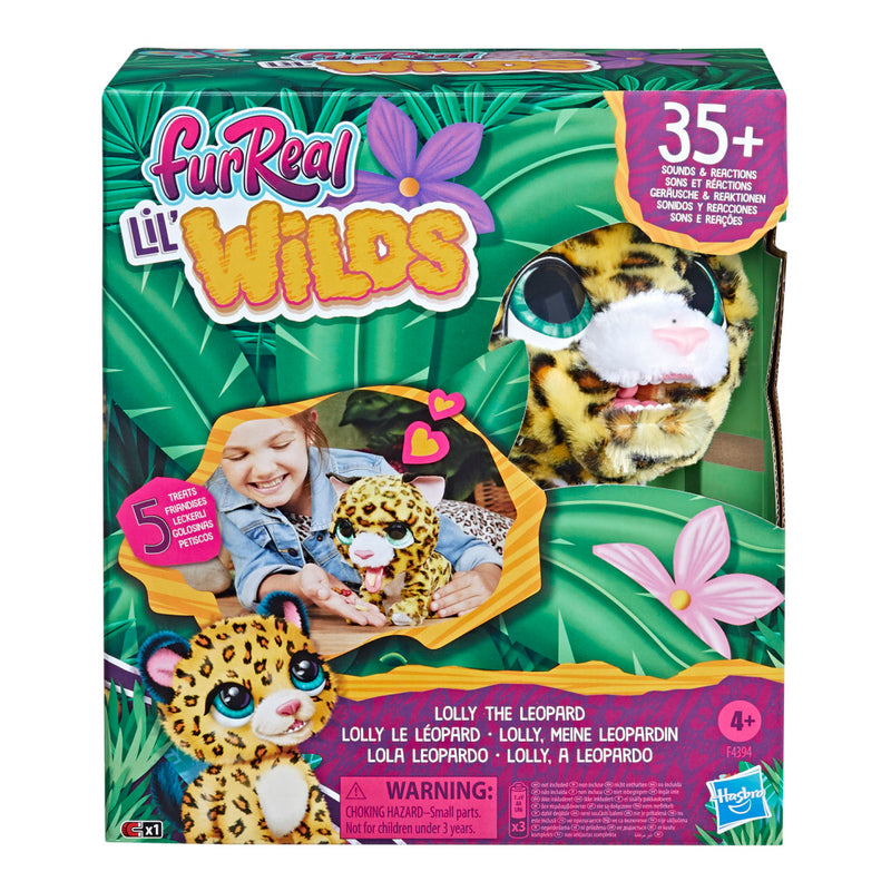 Load image into Gallery viewer, FurReal Lil Wilds Lolly de Luipaard Interactieve Knuffel