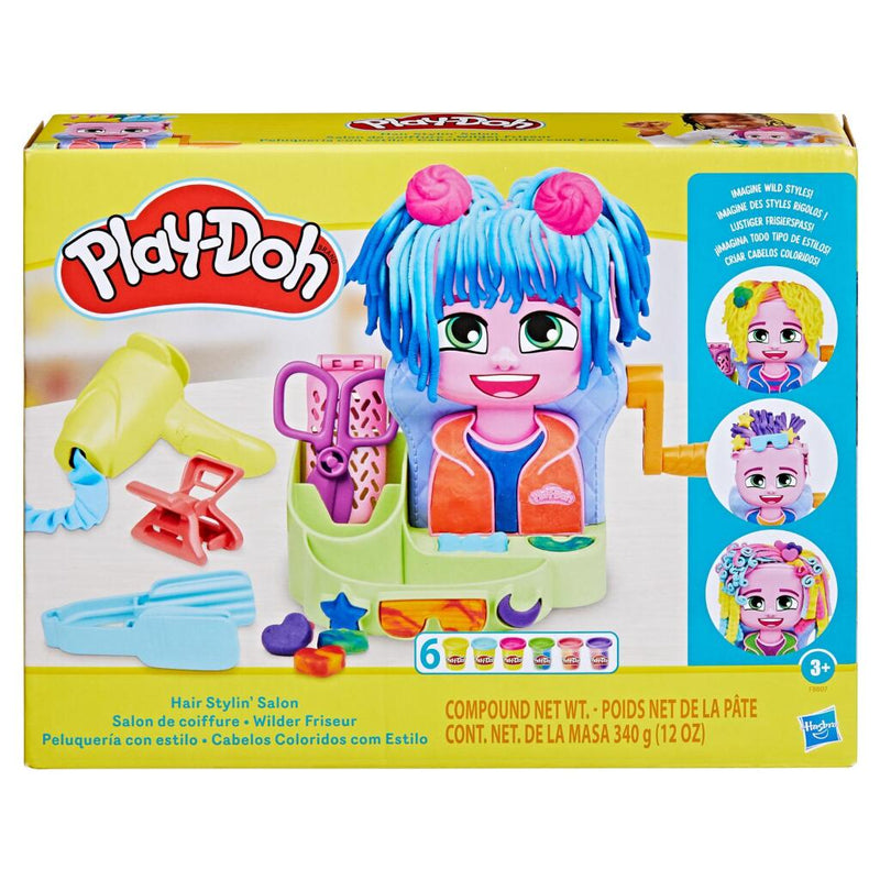Load image into Gallery viewer, Play-doh hair stylin salon