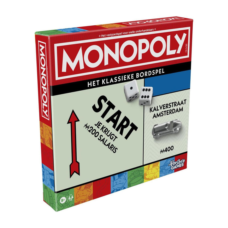 Afbeelding laden in galerijviewer, Hasbro monopoly classic bordspel vernieuwde editie - nl editie - gezelschapsspel