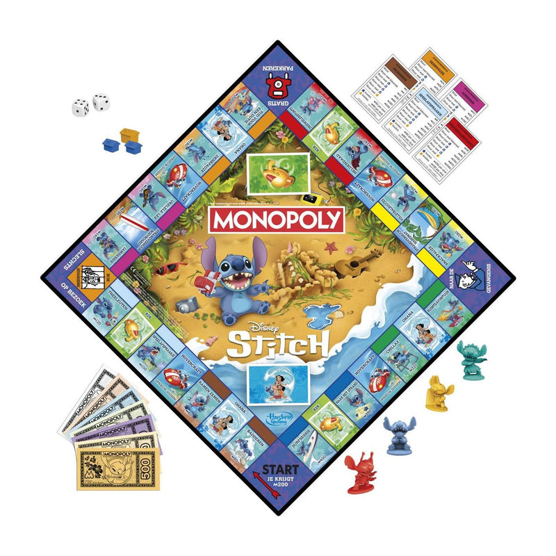 Afbeelding laden in galerijviewer, Hasbro monopoly stitch - nederlandse editie - gezelschapsspel
