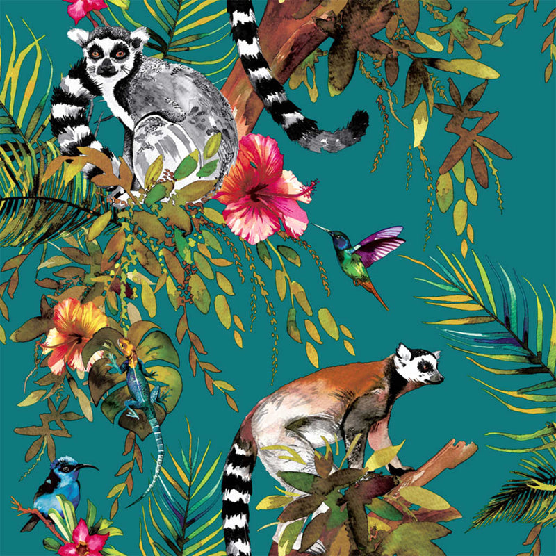 Load image into Gallery viewer, Dutch wallcoverings behang aap groen 12402