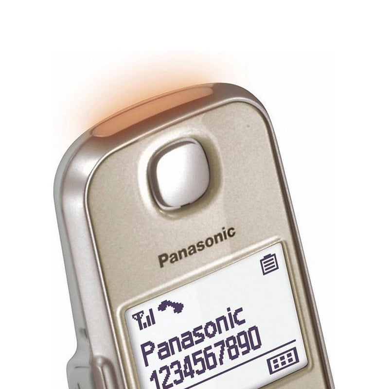 Load image into Gallery viewer, Panasonic kx-tge210nln dect telefoon grijs wit