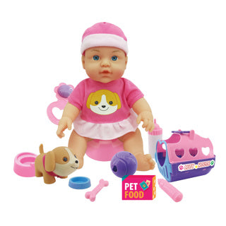 Laden Sie das Bild in Galerie -Viewer, My beautiful dolls room pop 31cm drink en plas 11 accessoires 2 assorti