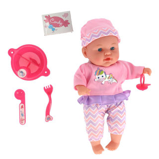 Load image into Gallery viewer, My beautiful dolls room pop 31 cm 4 geluiden + 5 accessoires my beautiful dollsroom | 2 stuks