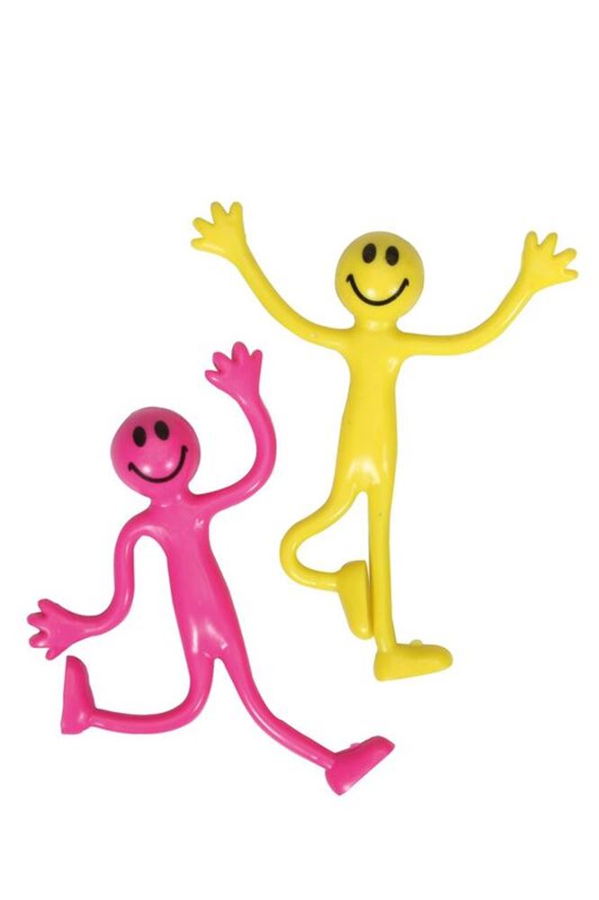 Afbeelding laden in galerijviewer, Buigzame smiley man. 3+