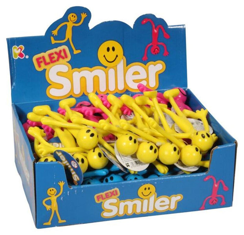 Afbeelding laden in galerijviewer, Buigzame smiley man. 3+