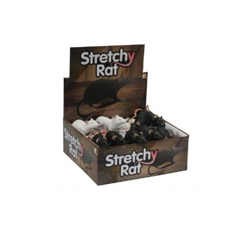 Afbeelding laden in galerijviewer, Stretch rat 18 cm. 2 assortie. 3+