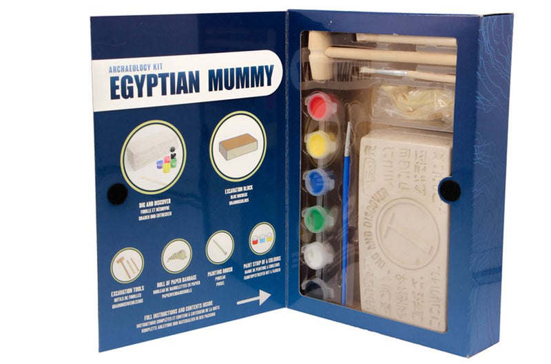 Afbeelding laden in galerijviewer, Uithakset egyptische mummie