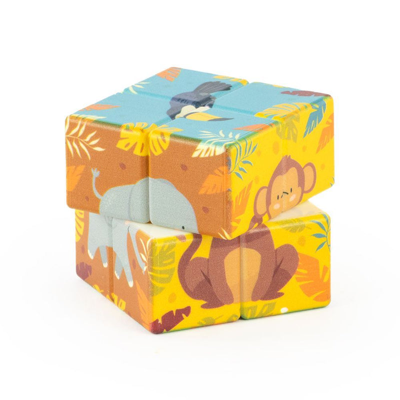 Afbeelding laden in galerijviewer, Magic cube dierentuin. 12 stuks. 3+
