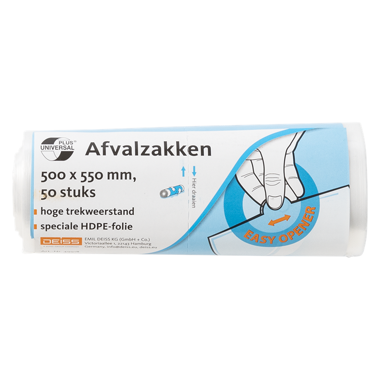 Afbeelding laden in galerijviewer, Q-connect vuilniszakken universal plus transparant