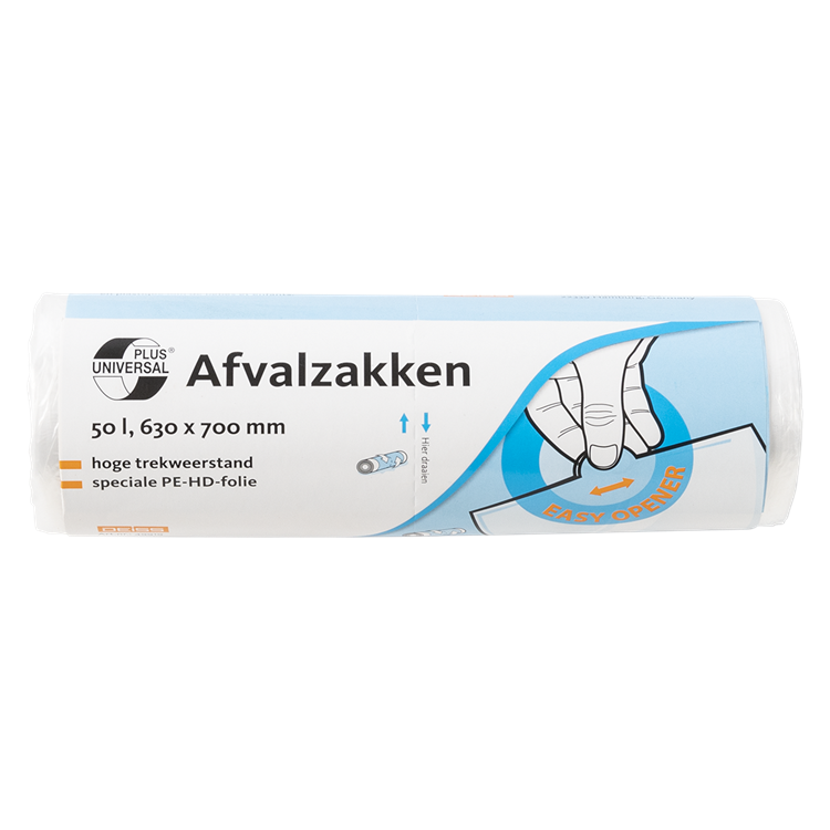 Afbeelding laden in galerijviewer, Deiss 1069645 - vuilzakken transpar. 50l 50st | 10 stuks