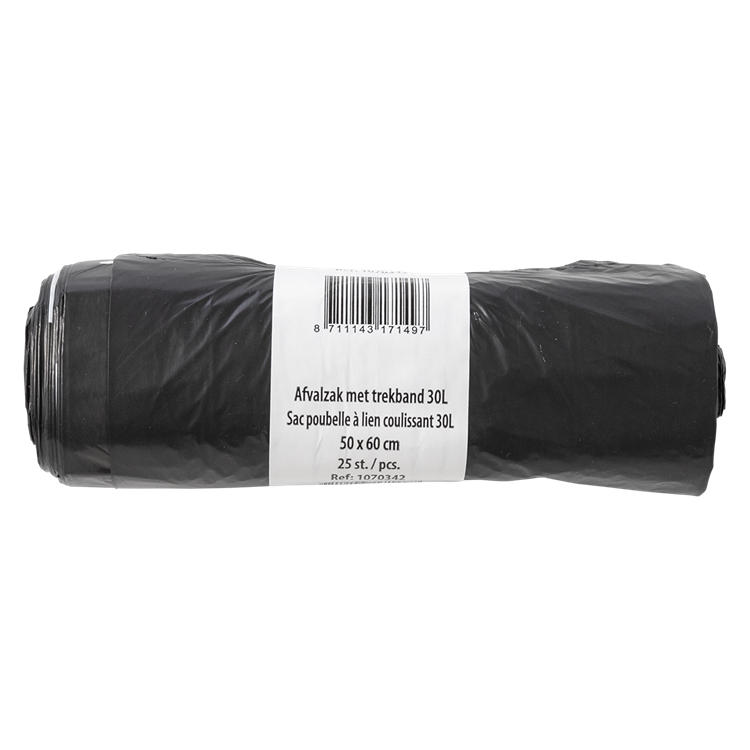 Chargez l'image dans la visionneuse de la galerie, 1070342 - afvalzak met trekband 30l 25st | 15 stuks