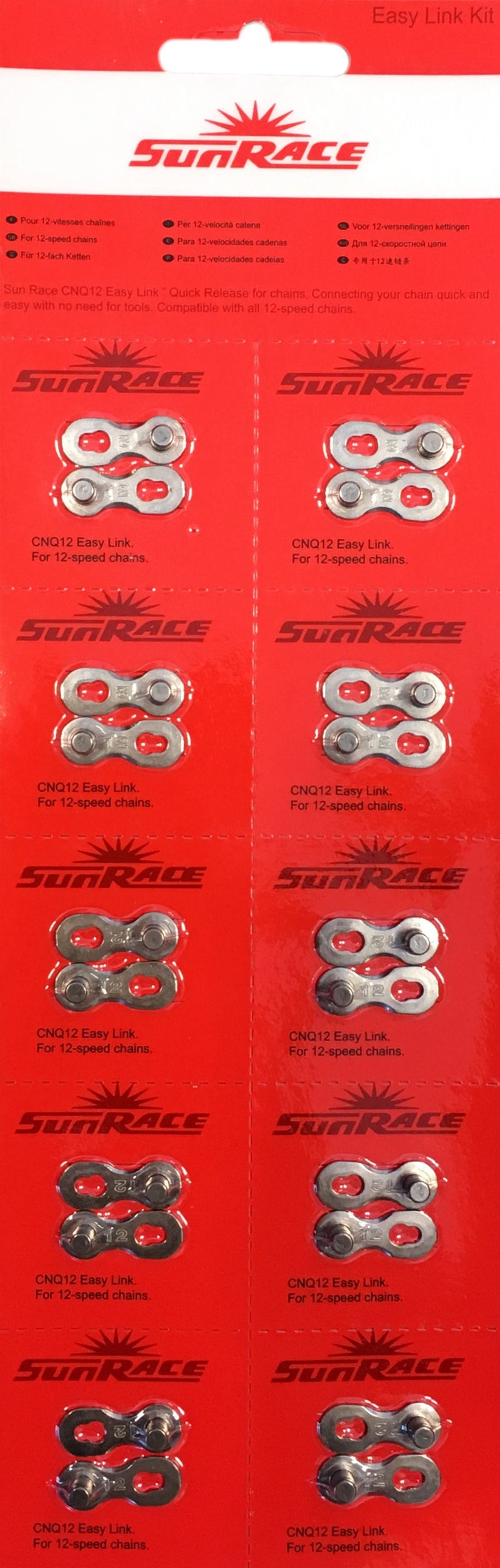 Load image into Gallery viewer, Sunrace verbindingsschakel ez link 12 speed per 1