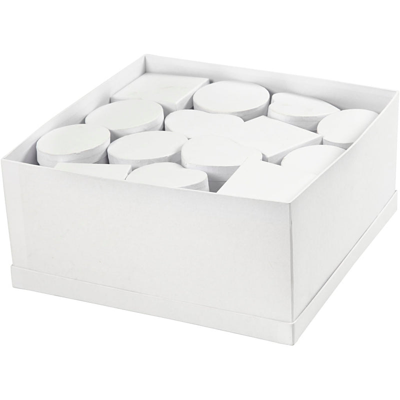Afbeelding laden in galerijviewer, Https: www.cchobby.nl dozen-in-displaybox-afm-10x5-12x5-cm-wit-27-stuk-1-doos