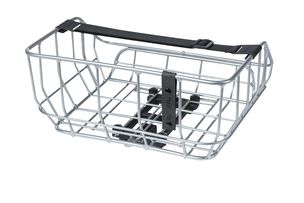 Load image into Gallery viewer, Basil Portland - fietsmand MIK – achterop – chroom